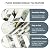 Vamos Tile Peel and Stick Backsplash Seamless Tile,10-Sheets Stick on Backsplash for Kitchen and Bathroom, Pure White+Ice Green Marble+Light Gold PVC Self Adhesive Mosaic Tiles