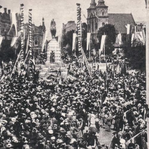 S8 Ep186: The Hampton Court Conference and the King James Bible: Colleague Claire Jackson describes how James I convened the Hampton Court Conference to resolve religious differences, resulting in the King James Bible, highlighting his unique role as an author of w Podcast Por  arte de portada