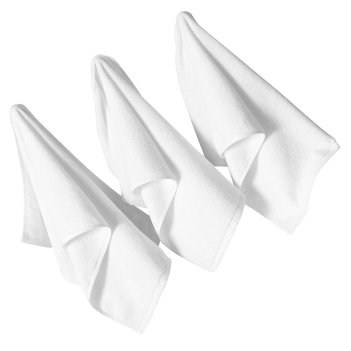 Serviettes de bain coton absorbantes Ipetboom lot de 3