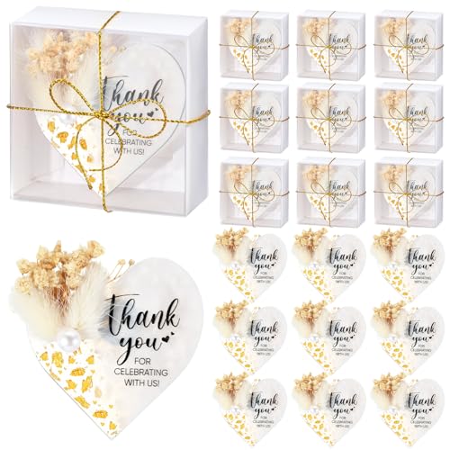 50 imanes decorativos de resina para bodas