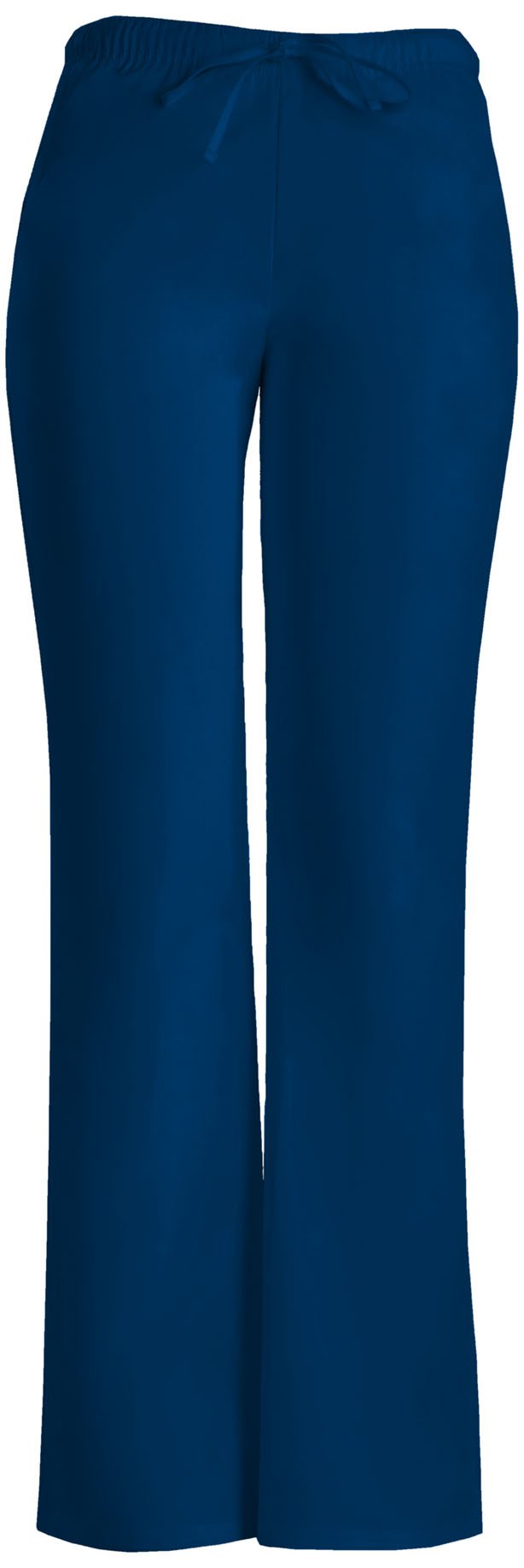Cherokee Women's Workwear Scrubs Core Stretch Jr. Fit Drawstring Pant, Navy, XX-Small Petite
