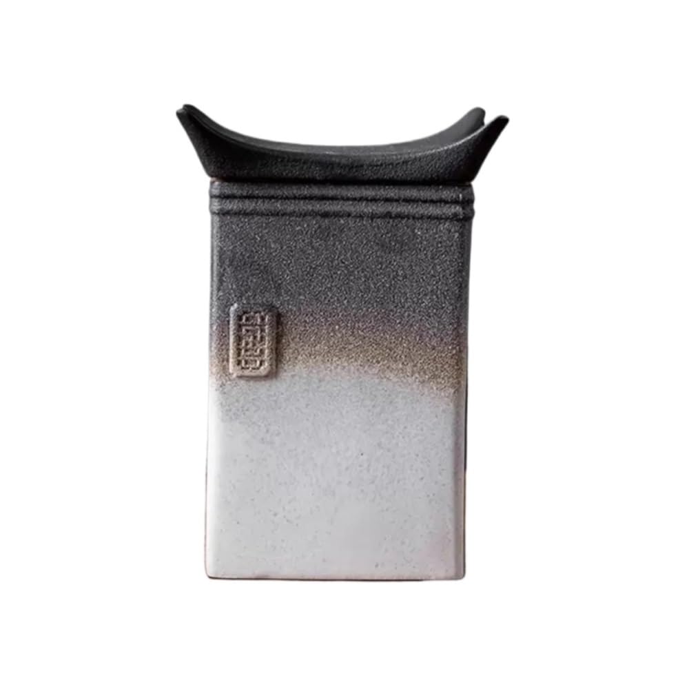 CHENGAIJIAN Tea Canister Tea Canister Matte Ceramic Bulk Storage Jar Small Portable Sealing Home, 500ML