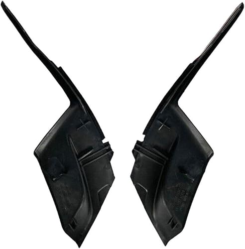 Miniatura 4 de 1 par de limpiaparabrisas cubierta cubierta de extensión para Toyota Sienna 2011 2012 2013 2014 2015 2016 2017 2018 2019 2020