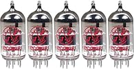 Package of 5 The JJ Electronic 12AX7 / ECC83 has quickly become a modern classic in preamp tubes Its rugged design and rich harmonics make this tube an obvious choice for musicians who need a reliable and high quality tube at a reasonable price The b...