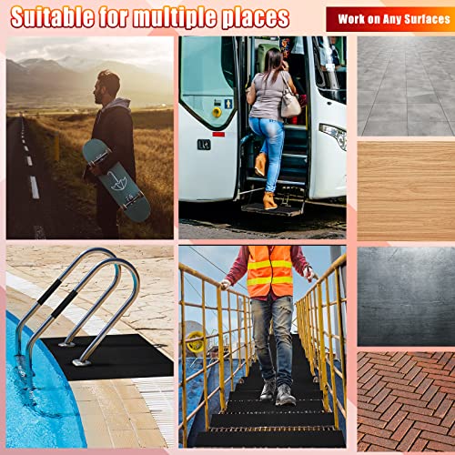 2 Pack Anti Slip Traction Tape Anti Slip Safety Tape Non Slip Stair Tread Safety Non Skid Roll For Stair Steps Traction Tread Staircases Grips Adhesive Non Slip Strips Nonslip Walk (6 Inch X 30 Ft) #TOP3