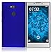 Produktbild PhoneNatic Case kompatibel mit Sony Xperia L2 - Hülle blau gummiert Hard-case Cover