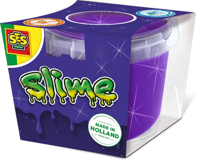 SES Creative 15044 Slime Purple Glitter 140g