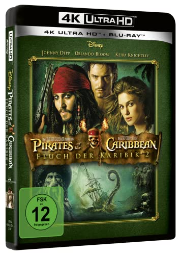 Fluch der Karibik 2: Pirates of the Caribbean – 4K Blu-ray (UHD + Blu-ray Disc)