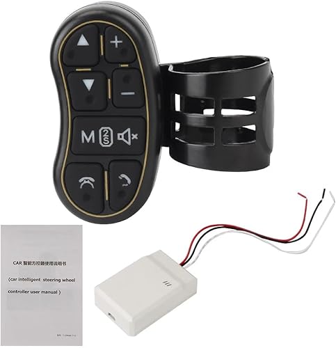 Miniatura 2 de Reproductor de DVD GPS universal para coche, control remoto inalámbrico, botón de control remoto para volante de navegación de coche, DVD2 DIN Radio