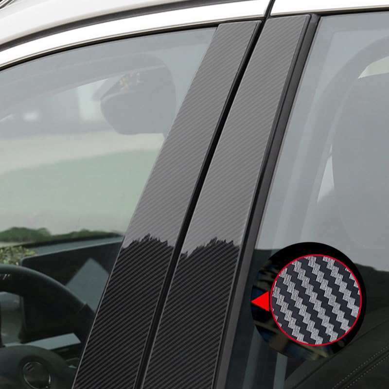 Pilares de ventanilla en fibra de carbono para BMW X3 F25 2011-2017 2