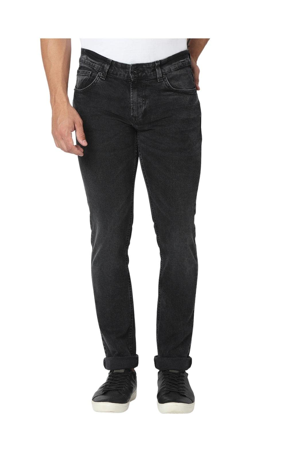 spykar Men's Slim Fit Low Rise Casual Jeans-picture-28