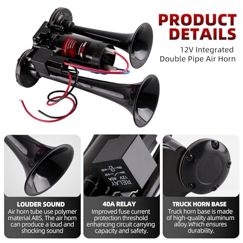Universal All-in-One Air Horn Kit