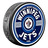 Sports Decor Winnipeg Jets Gear Textured Puck