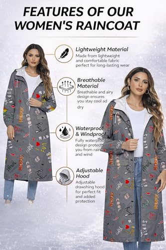 Image of Womens Waterproof Raincoat