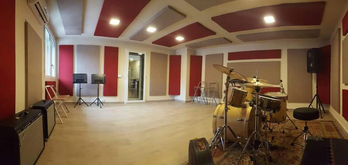 Pannelli fonoassorbenti Decorativi per Pareti, Pannelli Fonoassorbenti Soffitto, pannelli acustici alte prestazioni 124x64x5 Cm (Rosso)