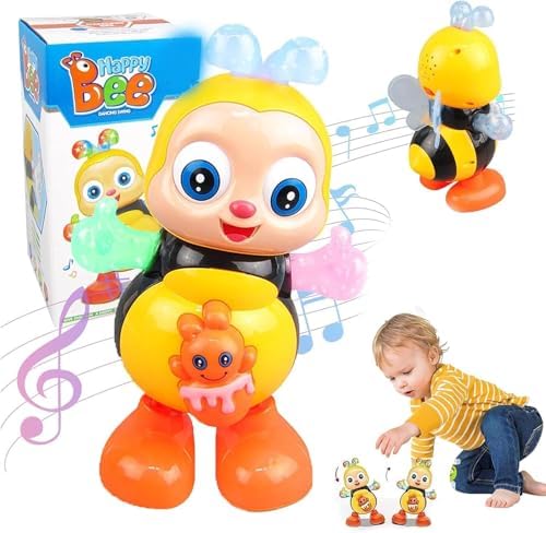 2026 Abeja Bailarina Juguete con Música & Luces Led,Bejita Chiqui...