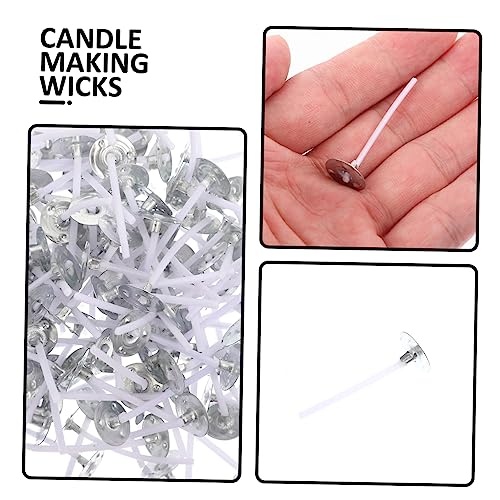 Lurrose 240 mechas preenceradas para hacer velas miniatura 5