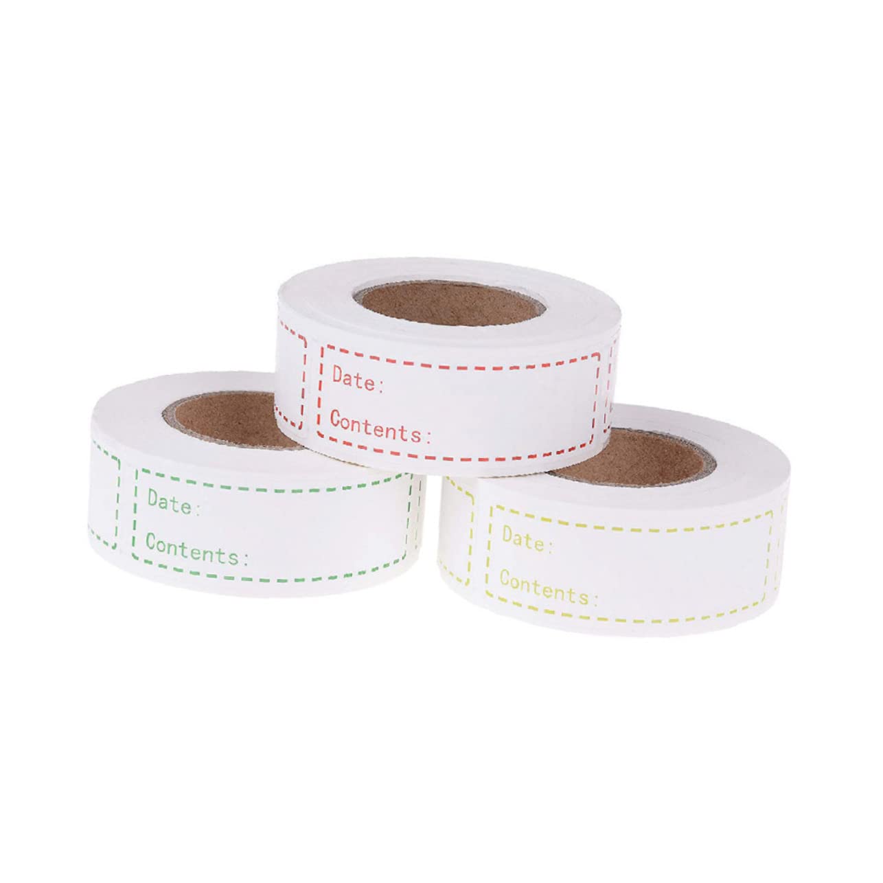 TEHAUX 3 Etichette Adesivper Data Alimentare Blu Pratichper Identificazione Cibi Cucina Facili Da Applicare Su Superfici Lisce Design Chic Per Conservazione e Organizzazione Cibo