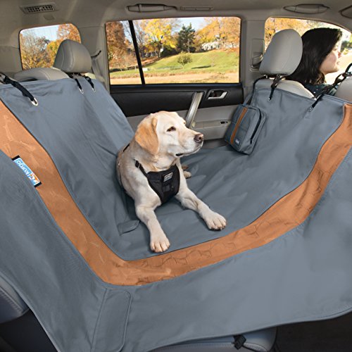 Kurgo Dog Hammock Car Seat Cover For Pets, Pet Seat Cover, Car Hammocks For Dogs, Water-Resistant, Wander, Heather | Journey, Half, Coast To Coast, Cars, Trucks, Suvs |Charcoal Grey #TOP29