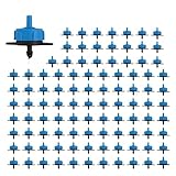【Conception efficace d'économie d'eau】Avec un débit d'eau de 2L/H, 4L/H, 8L/H par goutteur, ces goutteurs d'irrigation aident à conserver l'eau tout en offrant une irrigation optimale pour les plantes.