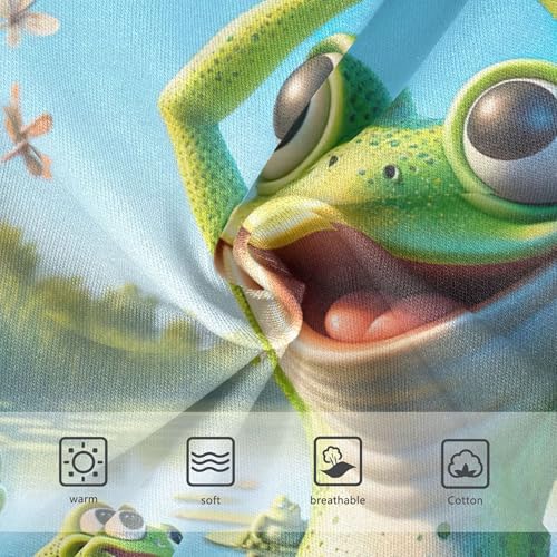 Funny Frogs Green Toddler Girls Underwear 2t Cotton Girl Panties Cute Florals Briefs Undies Kids3