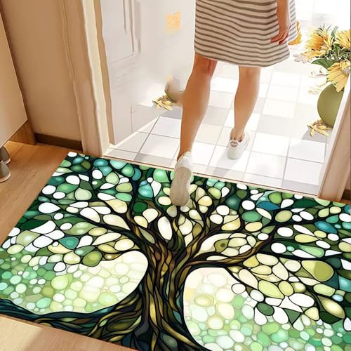 Paillasson intérieur tapis 80x120cm entrée imperméable et lavable - 5