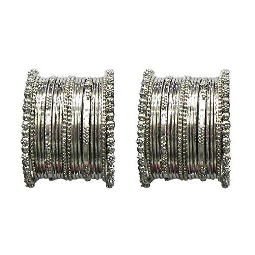 MUCH-MORE Brass Non-Precious Metal Bangles set for Womens