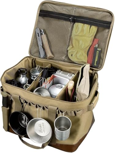 Camping Storage Box Organizer Bag 38L Camping Tote Bag Camp Kitchen Organizer Camp Box Camping Gear Storage Tactical Storage Box Gear Tote Tactical Tote Bag Camp Bag - Image 3