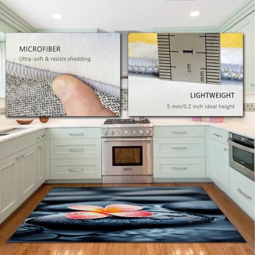 Tapis lavable à la machine 150x240 cm pliant à poil bas