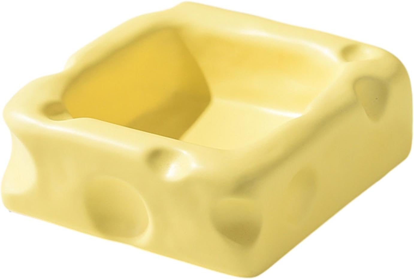 Ceramic Cat Feeding Bowl Dog Feeding Dish Square Wide Easy to Clean Anti Slip 18x18x6.5cm Stable Anti Vomiting Pet Food Bowl/426