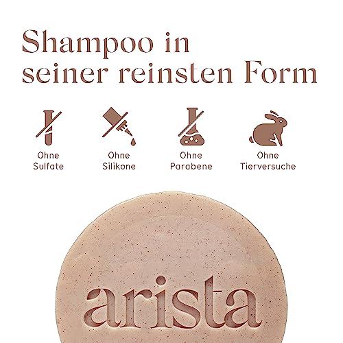 Foto von Arista Shampoo für lockiges Haar | Ayurvedisches Shampoo | Süßes Mandelöl, Reetha Fruchtpulver & Sheabutter | Locken Shampoo | Shampoo ohne Sulfate, Parabene und Silikone | Shampoo in Reisegröße