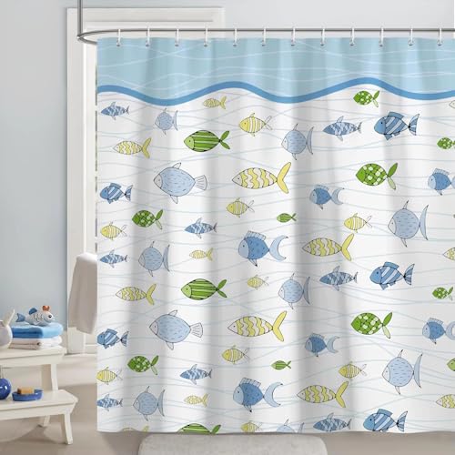 Rideau de douche imperméable et anti-éclaboussures 182x274cm - 2
