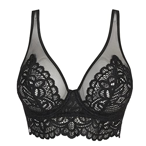Prima Donna Women's Twist First Night Triangle Bra 014-1886 34G Black #TOP4