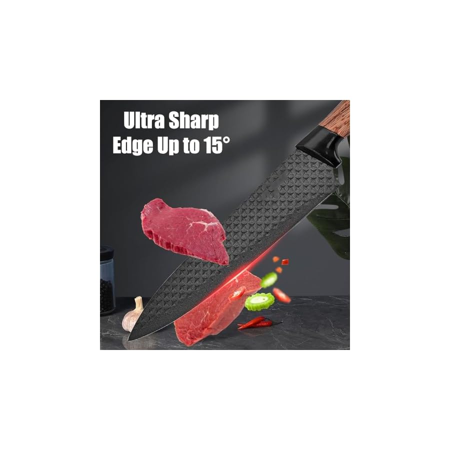 Wooden-6-Piece-Black-Professional-Kitchen-Knife-Set-for-Chef-Super-Sharp-Knife-Set-with-Universal-Knife-Block-Anti-Rust-Stainless-Steel-Kitchen-Knife-Block-Set-Ergonomical-Design-Black-Knife-Set Wooden 6-Piece Black Professional Kitchen Knife Set for Chef, Super Sharp Knife Set with Universal Knife Block, Anti-Rust Stainless Steel Kitchen Knife Block Set, Ergonomical Design (Black Knife Set)