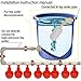 Complete Set Pipeline Automatic Chicken Nipple Waterer Cups and 1/2