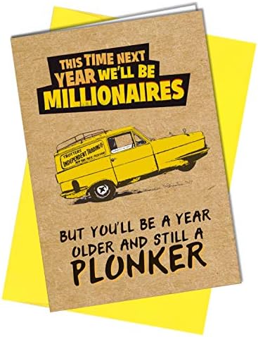 Funny Birthday Card or Fathers Day Card Only Fools and Horses Del Boy Rude Cheeky #952