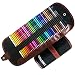 Amazrock Watercolor Pencils Set - 36 Colors (Soft Core Special Edition) | Water Soluble Artist Colored Pencils - Travel + Canvas Roll Colored Pencil Case