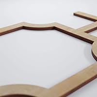 Vista 4 de Ekena Millwork WALW12X12X0375BRDBI Bradley Paneles de pared decorativos de 3/8 pulgadas en T, 19 7/8 pulgadas de ancho x 11 pulgadas de alto, abedul