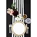 ArtOFabric Decorative Cotton 1 Inch Black and White Stripped Table Runner 12