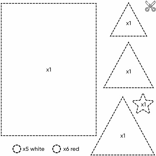 Miniatura 10 de Paclord Rollos de papel kraft rojo verde y blanco de 36 pulgadas x 100 pies, 3 rollos de papel de embalaje de Navidad, papel de arte, rollos de