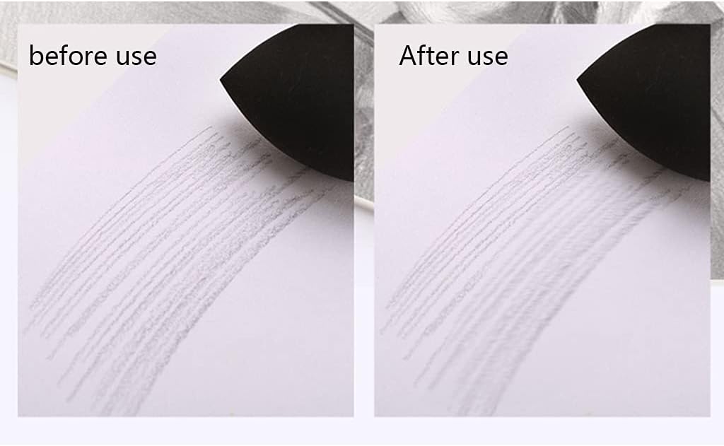 Sketching Rubbing/Wiping Ball Smear Texture Washable Sponge Art Painting Charcoal Pencil Rubbing Ball Cotton for Drawing Soft Eraser for Art