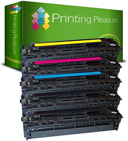 Printing Pleasure 5 (1 SET + 1 BLACK) Compatible Toner Cartridges for HP  Laserjet Pro 200 Color M251n M251nw MFP M276nw CM1312 CM1312nfi CP1215  CP1515n CM1415fn CM1415fnw CP1525n CP1525nw, High Yield :