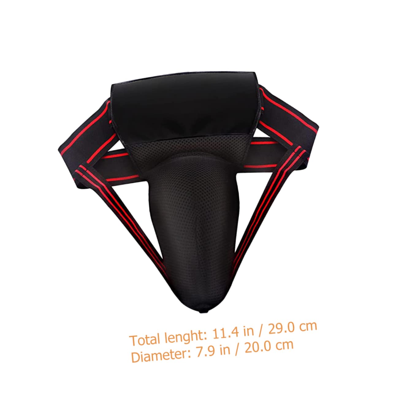 Balacoo Boxing Guard Groin Integrated Crotch Protector Comfortable Crotch Guard Wear-Resistant Portable Training Accessory