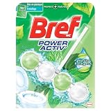 bref wc gel green apple El embalaje de Pronatura de Bref menta eucalipto se compone de cartón 100% reciclado y un bloque procedente de 100% de plásticos industriales reciclados