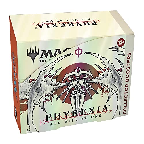 Magic: The Gathering Phyrexia: All Will Be One Collector Booster Box | 12 Packs (180 Magic Cards) (Packaging May Vary) #TOP6