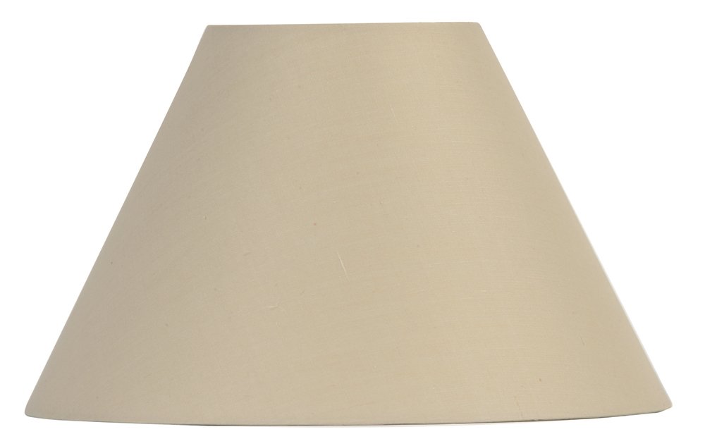 Lampshade Beige 12"" Coolie Premium Cotton 300mm Oaks Lighting S501/12 BG