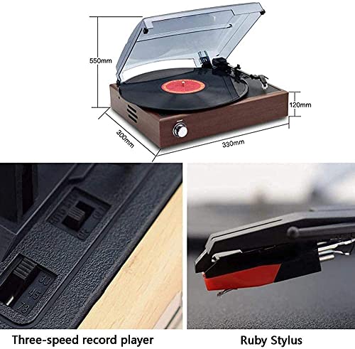 Tourne-Disque Vinyle Tourne-Disque Bluetooth à 3 Vitesses à entraînement par Courroie Tourne-disques rétro Vintage… - Les Beatles, Paul McCartney, John Lennon, RIngo Starr, George Harrison Tourne-Disque Vinyle Tourne-Disque Bluetooth à 3 Vitesses à entraînement par Courroie Tourne-disques rétro Vintage… – Image 6