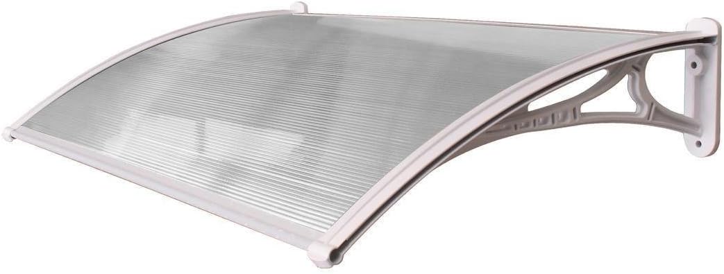 High Quality All Weather Proof 1m Width Door Canopy in White (CP0010)