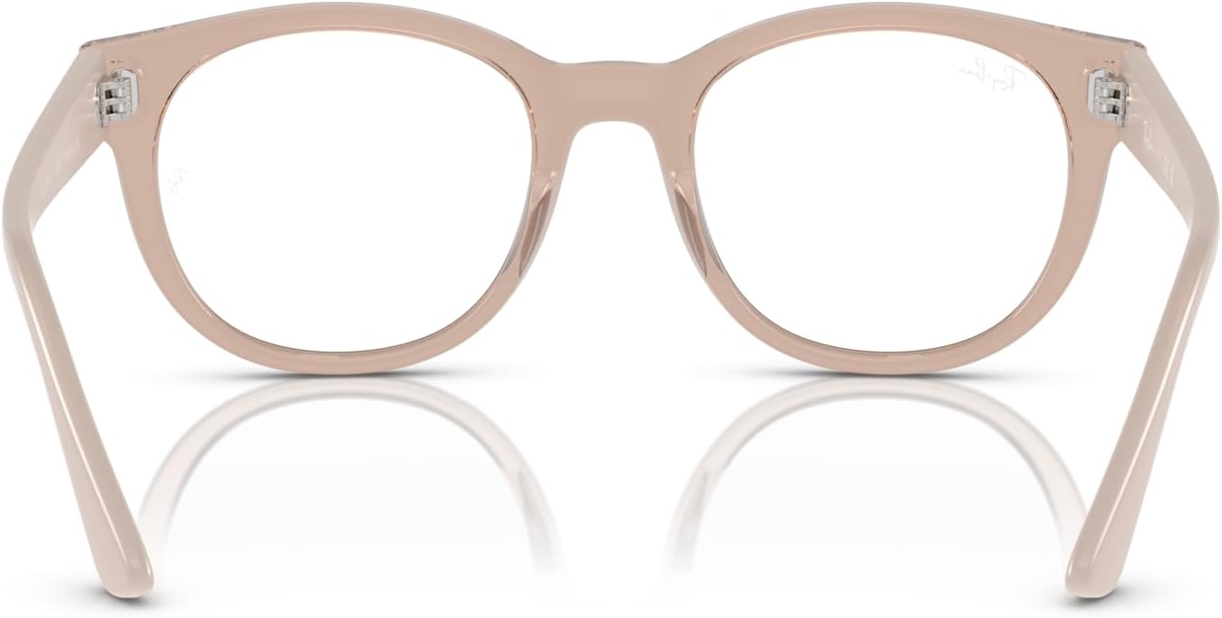 Ray-Ban womens Rx7227f Low Bridge Fit Round Prescription Eyewear Frames
