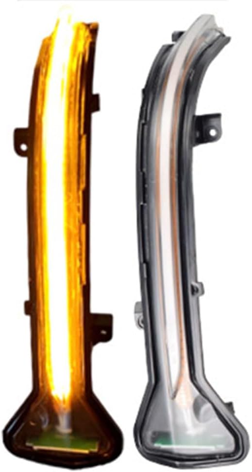 LED Dynamic Turn Signal Light Side Mirror Blinker Sequential Lamp Assembly For Bmw 5 6 7 8 3 Series G38 G30 G31 G11 G12 G14 G15 G20 M5 (Blue-Yellow)